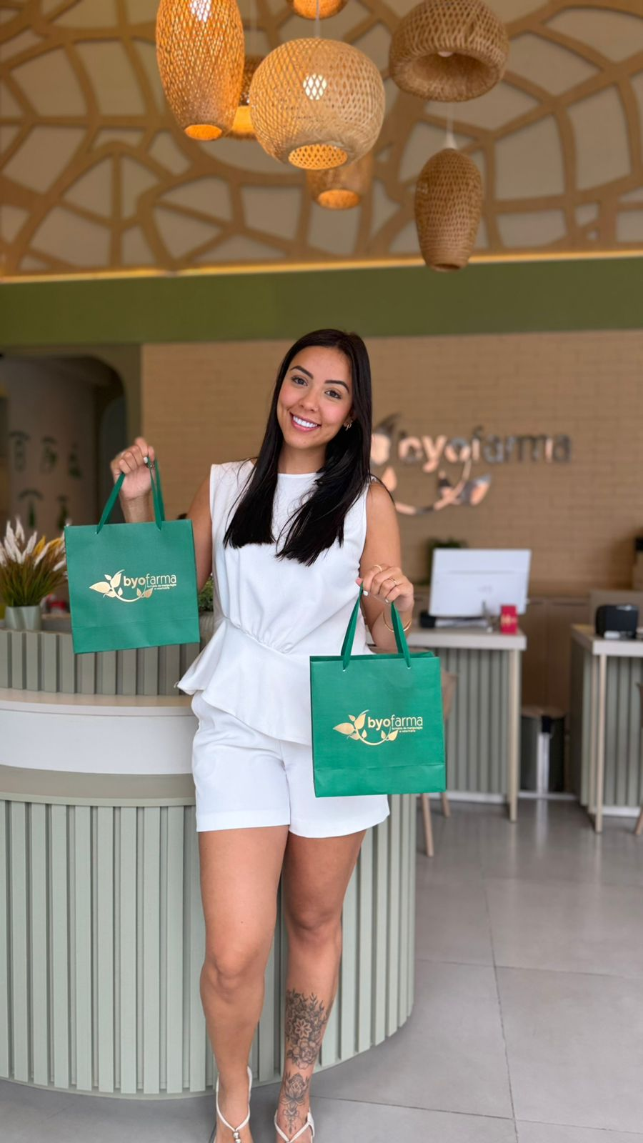 Samara em uma parceria com a Byofarma